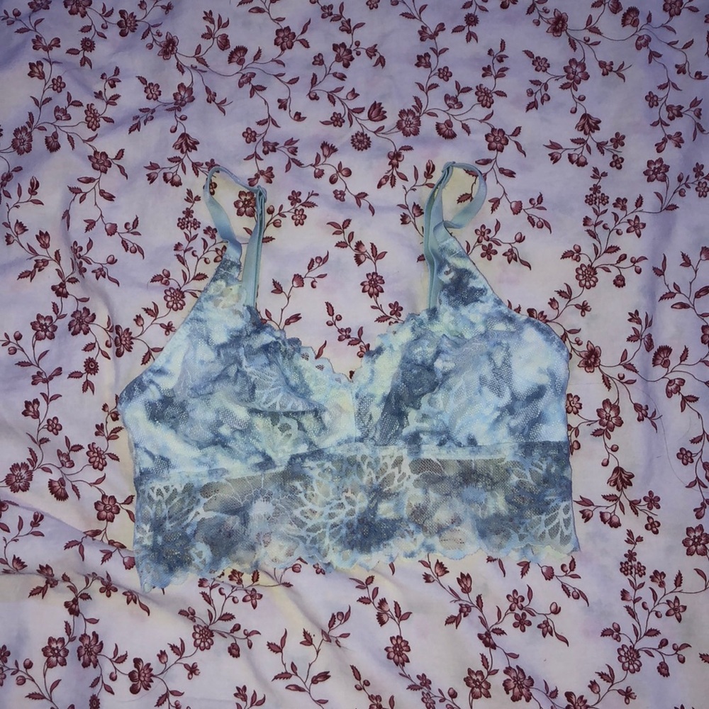 pink bralette
